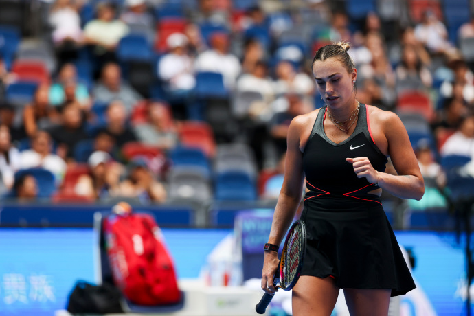 开运体育入口-武网女单：萨巴伦卡2-0完胜莱巴金娜，携赛会20连胜晋级四强
